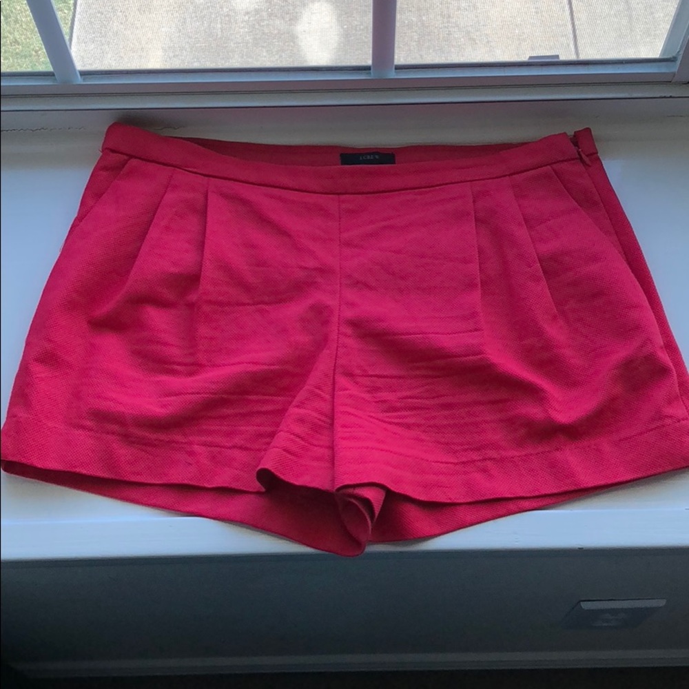 J. Crew Bright Red Shorts